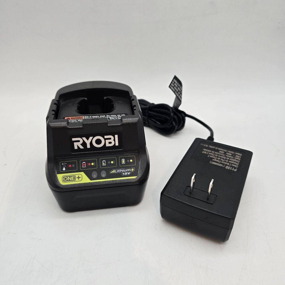 Genuine OEM RYOBI P118B 18V Volt ONE+ Lithium-Ion Battery Charger Only